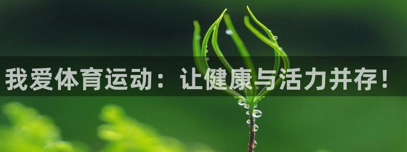  利记sbobet注册登录：我爱体育运动：让健康与活力并存！